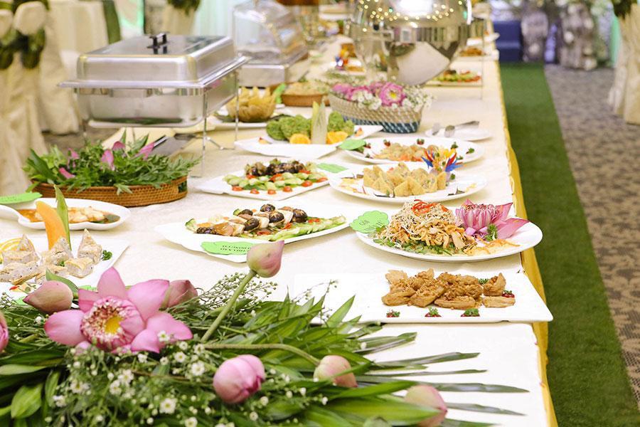 Cách sở hữu thực đơn tiệc buffet hoàn hảo khi sử dụng dịch vụ nấu tiệc chay
