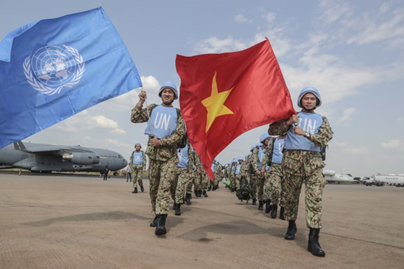 Hơn 500 lượt quân nhân tham gia gìn giữ hòa bình Liên Hợp Quốc